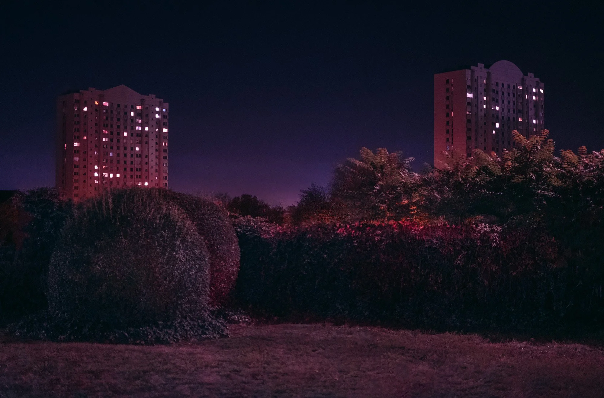 Untitled, 2018 — atmospheric urban scene by Pierre Putman